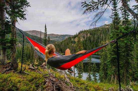Try Hammock Camping in Backwoods for Low Impact